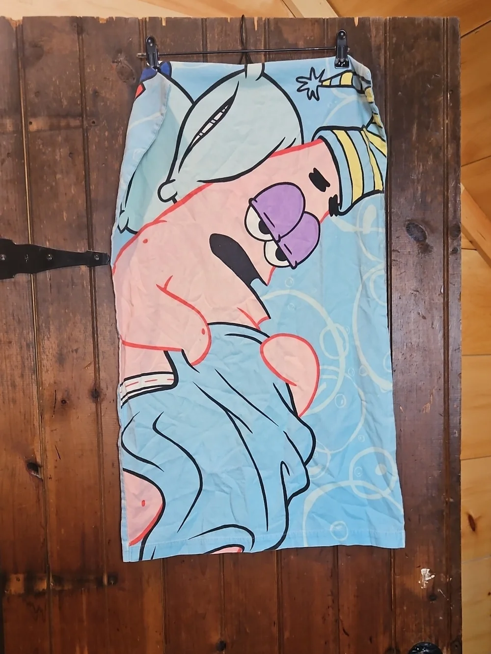 Vintage Spongebob & Patrick Star Pillowcase